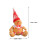 Gingerbread Man Ornament Light Brown Polyester Foam 2