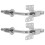 Sofa Headrest Joint Hinges Furniture Accessories 2 pcs 5