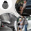 Car Seat Cushion 360 Degree Rotating Multifunctional 4