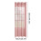 White Sheer Curtains Silver Foil Pattern Light Filtering 3