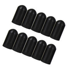 Drumstick Silent Tip Black Practice Mute 10 pcs