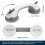 Shower Handle with Suction Cup 2-Pack 12 Inch 3
