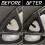 Tire Valve Caps with Rubber Gasket 4-Pack Black 5