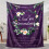 Soft Purple Throw Blanket 60x50 inches 1