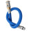 Tire Inflator Extension Hose Blue Rubber 1 Pack 7