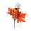 Artificial Pumpkin Branch with Berries and Maple Leaves 10 1