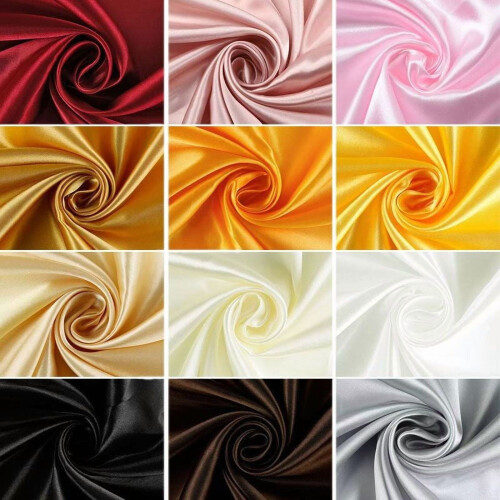 Red Polyester Craft Fabric 1m x 1.5m 1