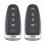 Car Smart Remote Key 433MHz 5 Button 2 Pack 1