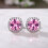 925 Sterling Silver Stud Earrings with Cubic Zirconia 8