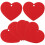 Heart-Shaped Love Tags Paper Craft Hanging Notes 300 Pcs 1