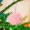 Christmas Ornaments Furry Green 8cm Tree Decor 6