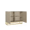Creative Furniture Ripple Cashmere 100cm Sideboard- Modern Fluted Design 9