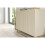 Creative Furniture Ripple Cashmere 100cm Sideboard- Modern Fluted Design 4
