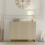 Creative Furniture Ripple Cashmere 100cm Sideboard- Modern Fluted Design 1