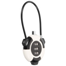 Wire Lock Cable 3-Digit Combination Padlock for Metal