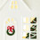 Leutsin LED Ceramic Christmas House White 6 inch 4