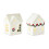 Leutsin LED Ceramic Christmas House - White, 6 inch 7