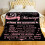 Rose Gold Throw Blanket 50th Anniversary 2