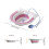 Foldable Sitz Bath Basin with Press Flush System for 3