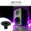NICEXMAS Speaker Mount Stand Stage Seat Replacement Pole 8