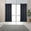 Thermal Insulated Blackout Curtains for Bedroom 2-pack 2