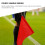 Red Handheld Flags for Racing and Outdoors 4 Pieces 6