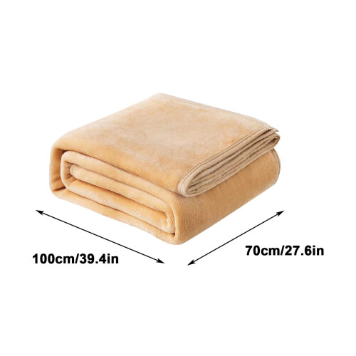 Plush Blanket Beige Winter Warm 150x200cm 2
