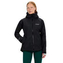 (10, Black/Black) Berghaus Womens Bramlfell InterActive Gore-Tex Waterproof Jacket