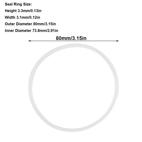 Blender Replacement Gaskets Rubber Seal Ring 6 Pcs 1