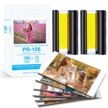 Canon Selphy CP1500/CP1300 ink and paper RP-108IN 2-color