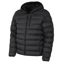 (XL, Charcoal/Black) Calvin Klein Mens 2026 San Gabriel Padded Woven Jacquard Jacket