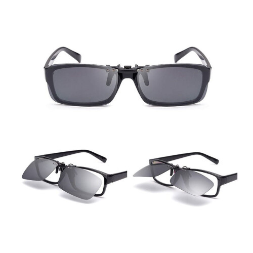 BE-TOOL Polarized Night Vision Sunglasses Clip 1 Pair 1