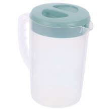 Plastic Pitcher with Lid BPA-Free 2.5L Capacity