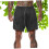 Men's Cotton Jogging Shorts Black 1 Pack 5