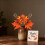 Artificial Pumpkin Branch with Berries and Maple Leaves 10 2