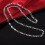 Sterling Silver Chain Necklace 4mm 16-30 inch 5