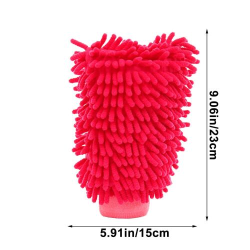 Car Wash Mitts Double Sided Soft Absorbent Gloves for Car 1
