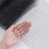 Black Nylon Net Mesh Fabric 3 Yard 10 Inch Wide 0.2mm Thick 4