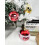 Christmas Tree Ornaments Red White Gold 16-Pack 4