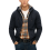 Superdry (S, Eclipse Navy) Superdry Mens Essential Logo Full Zip Hoodie 1