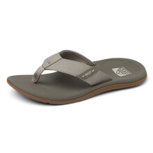 (UK 12, Moonrock/Brown) Reef Mens Santa Ana Summer Beach Holiday Sandals Flip Flops