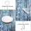 Non-Slip Kitchen Runner Rug Set Blue 2-Piece 6