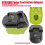 Power Tool Battery Adapter for Ryobi 18V to Hitachi 18V 1