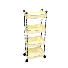 Living Room Snack Cart Four-Tier Mobile Storage Rack