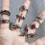 Adjustable Irregular Red Crystal Glass Heart Ring for Women 2