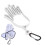 Golf Gloves Support Holder with Carabiner Portable Frame 4