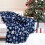 Christmas Plush Blanket Red Blue 39x51 Inch 6
