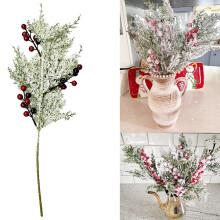 Christmas White Cuttings Floral Pick 49 cm
