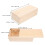 Pine Wooden Crate with Lid 2 pcs Moisture-Resistant 2