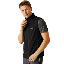 (4XL, Black) Regatta Mens Tobias II Lightweight Outdoor Full Zip Fleece Bodywarmer Gilet